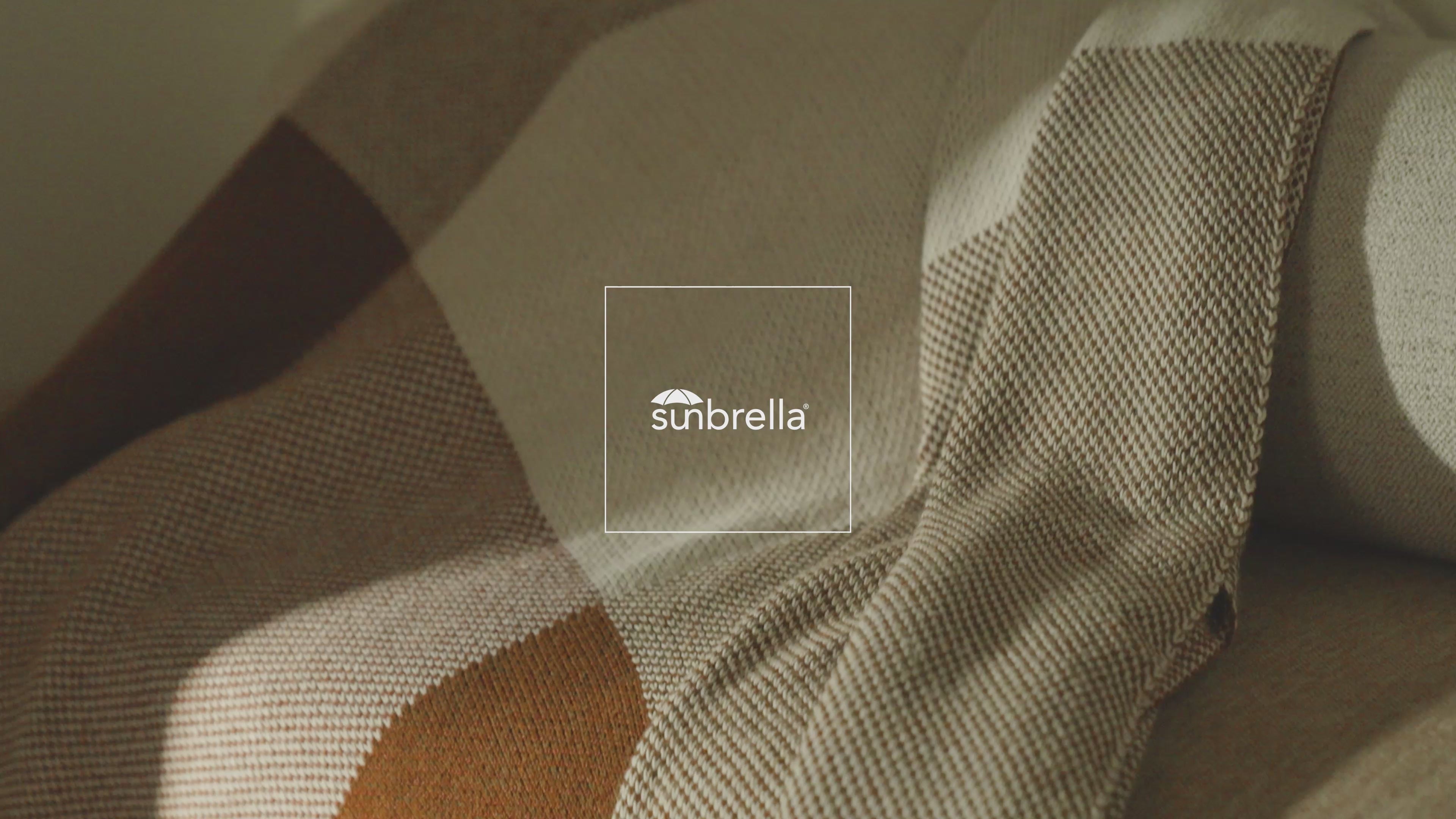 Load video: Sunbrella® Signature Throws